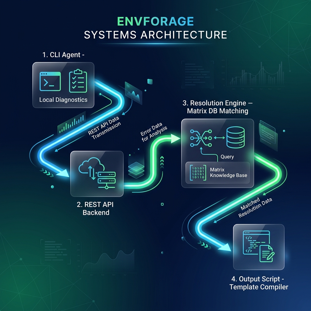 EnvForage System Architecture Diagram